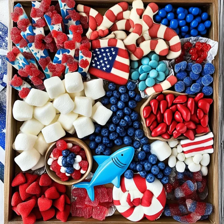 4th of July Charcuterie Board