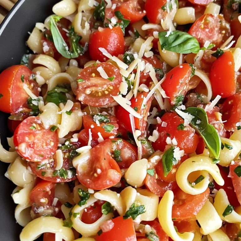 Bruschetta Pasta Salad
