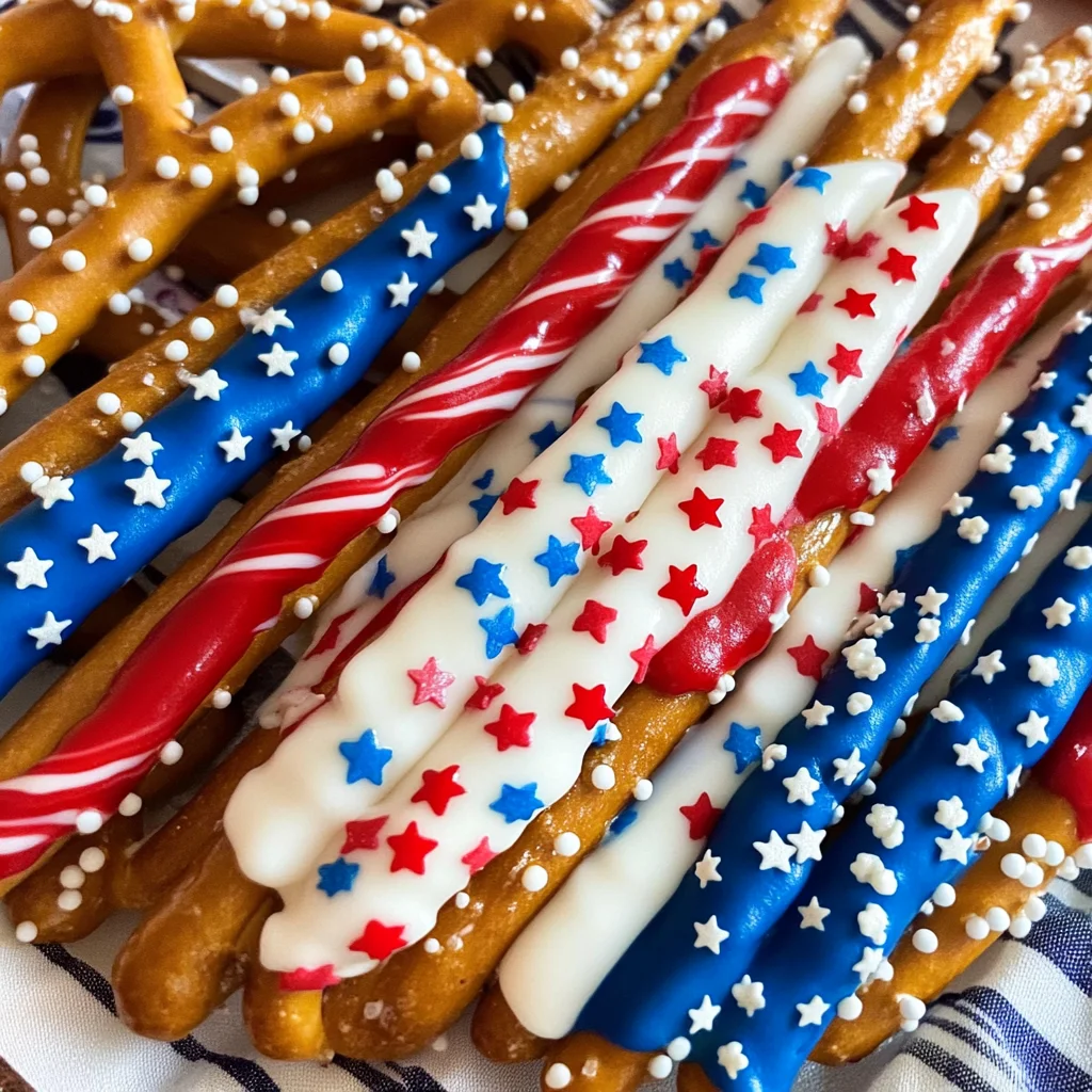 Candied Pretzel Sticks