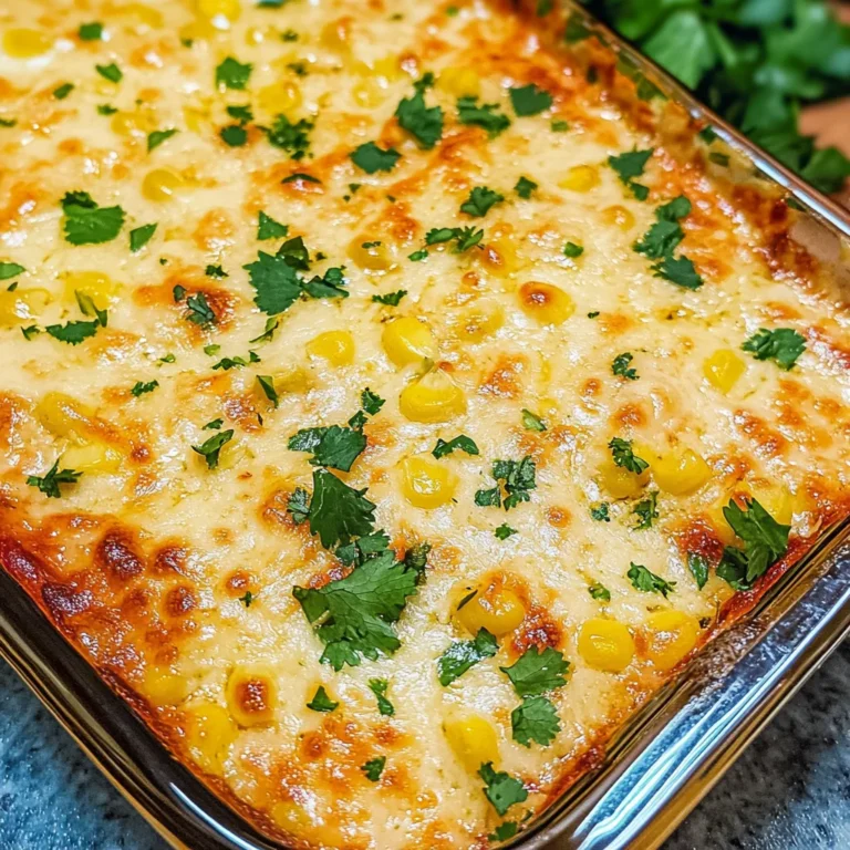 Cheesy Baked Mexican Corn Dip