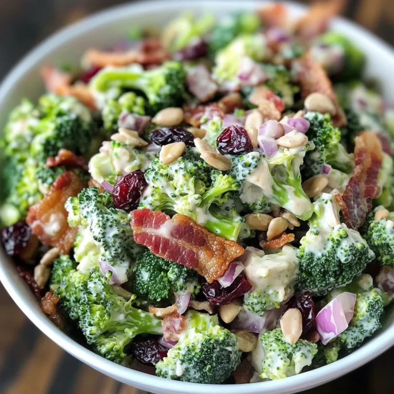 Creamy Broccoli Salad