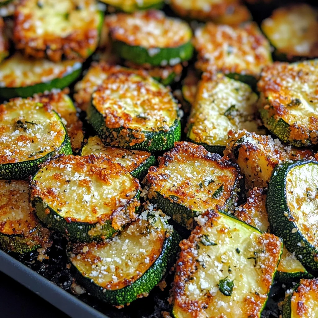 Crispy Air Fryer Zucchini Parmesan Recipe