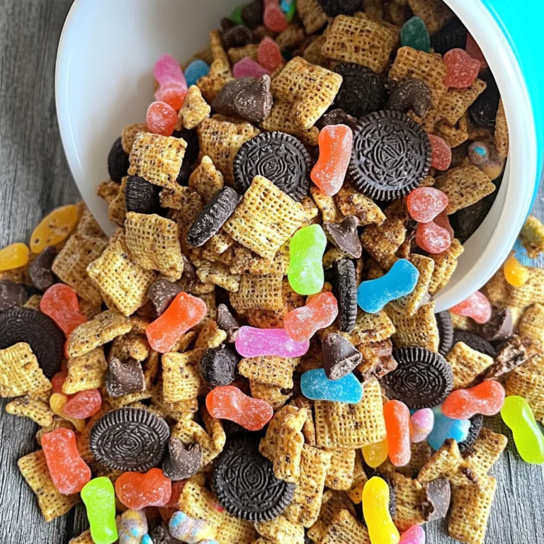 Dirt and Worms Chex Mix