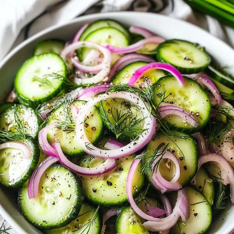 Easy Cucumber Salad