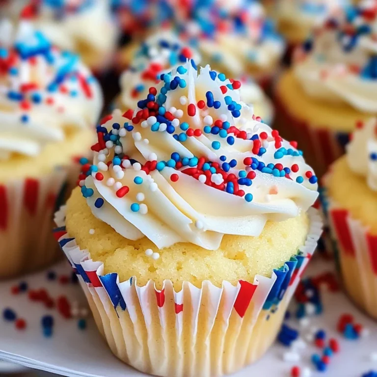 Fireworks Funfetti Cupcakes Recipe