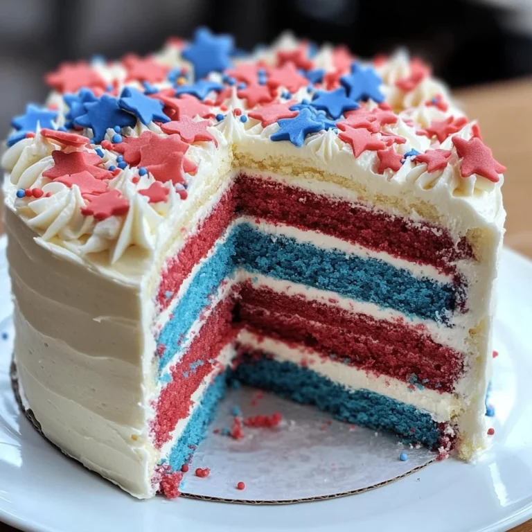 Flag Cake