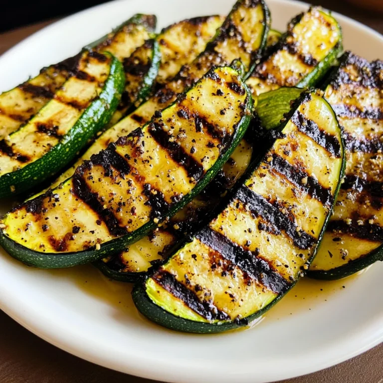 How to Grill Zucchini