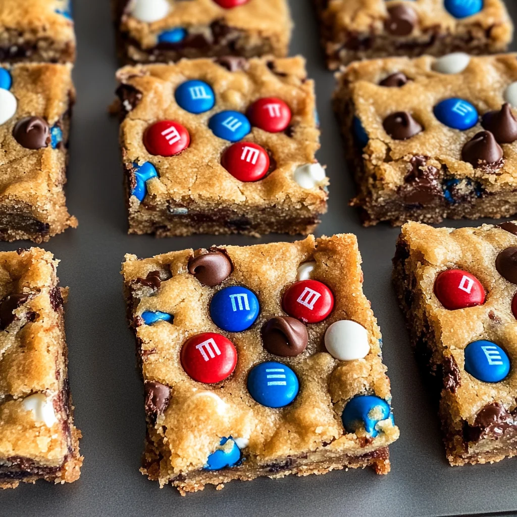 M&M'S Cookie Bars