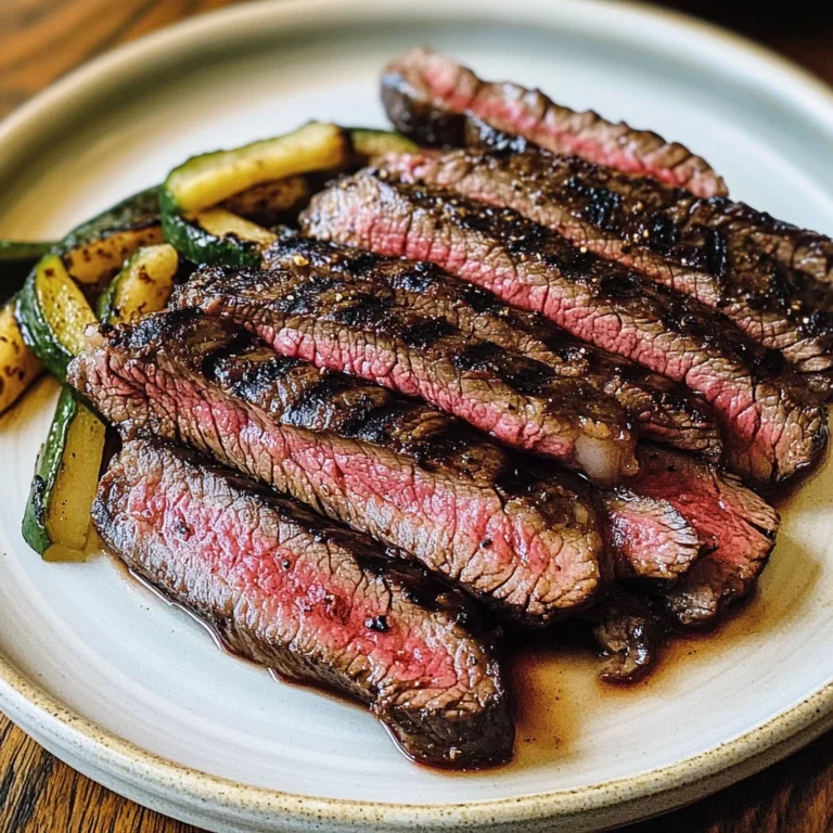 Marinated Grilled Flank Steak