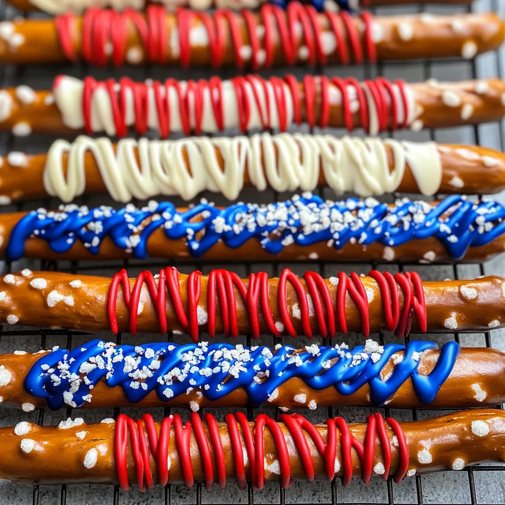 Patriotic Pretzels