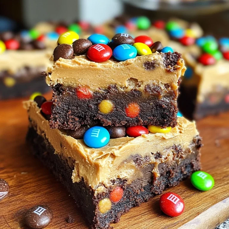 Peanut Butter Whip Brownies