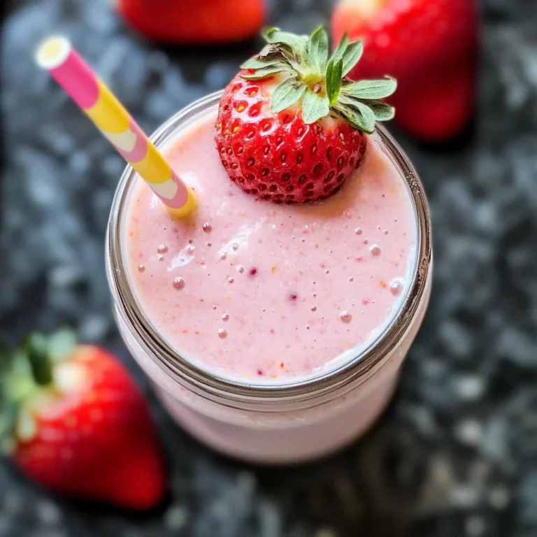 Strawberry Banana Smoothie Recipe
