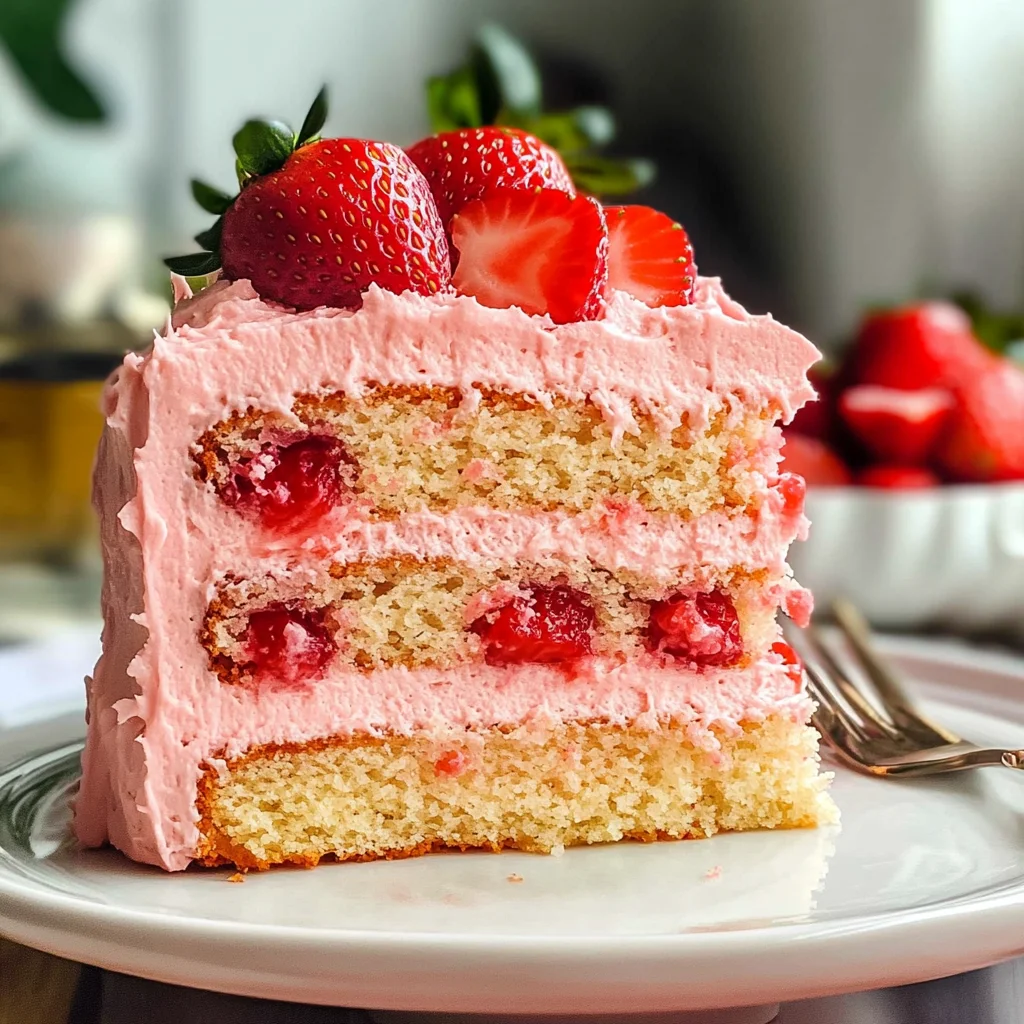 Strawberry Cake