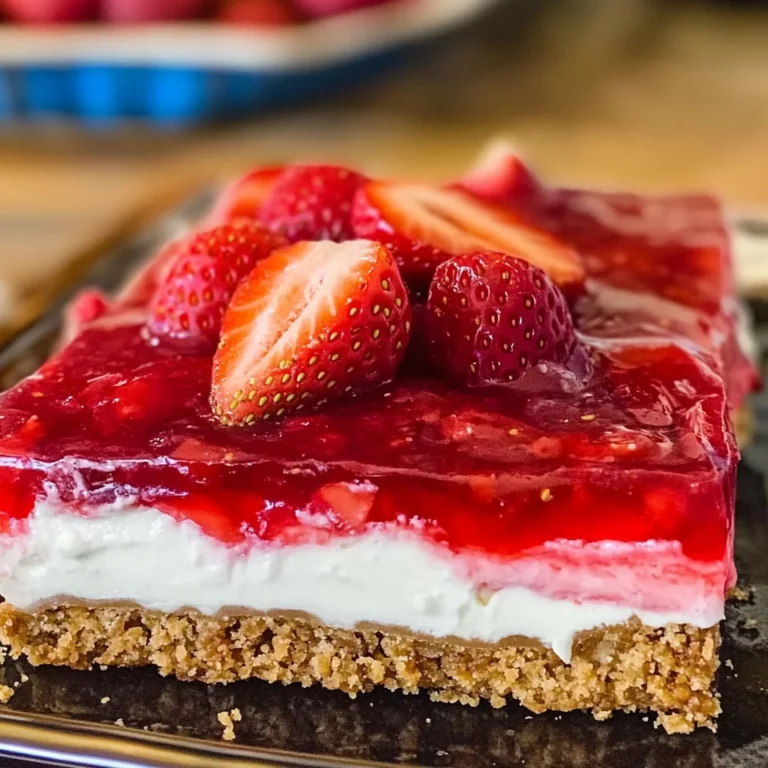 Strawberry Pretzel Salad