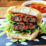 Thai Chili Beef Burger