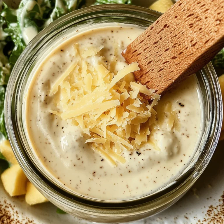The Best High Protein Caesar Dressing