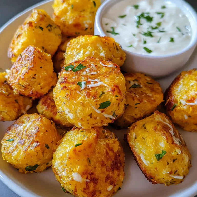 Yellow Squash Tots
