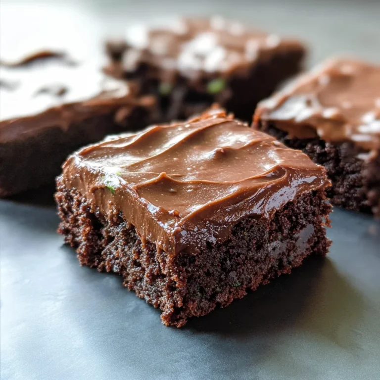 Zucchini Brownies