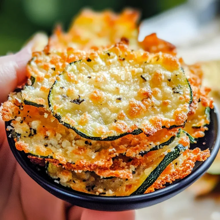 Zucchini Parmesan Crisps
