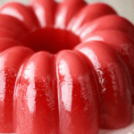 Creamy Strawberry Jello Mold