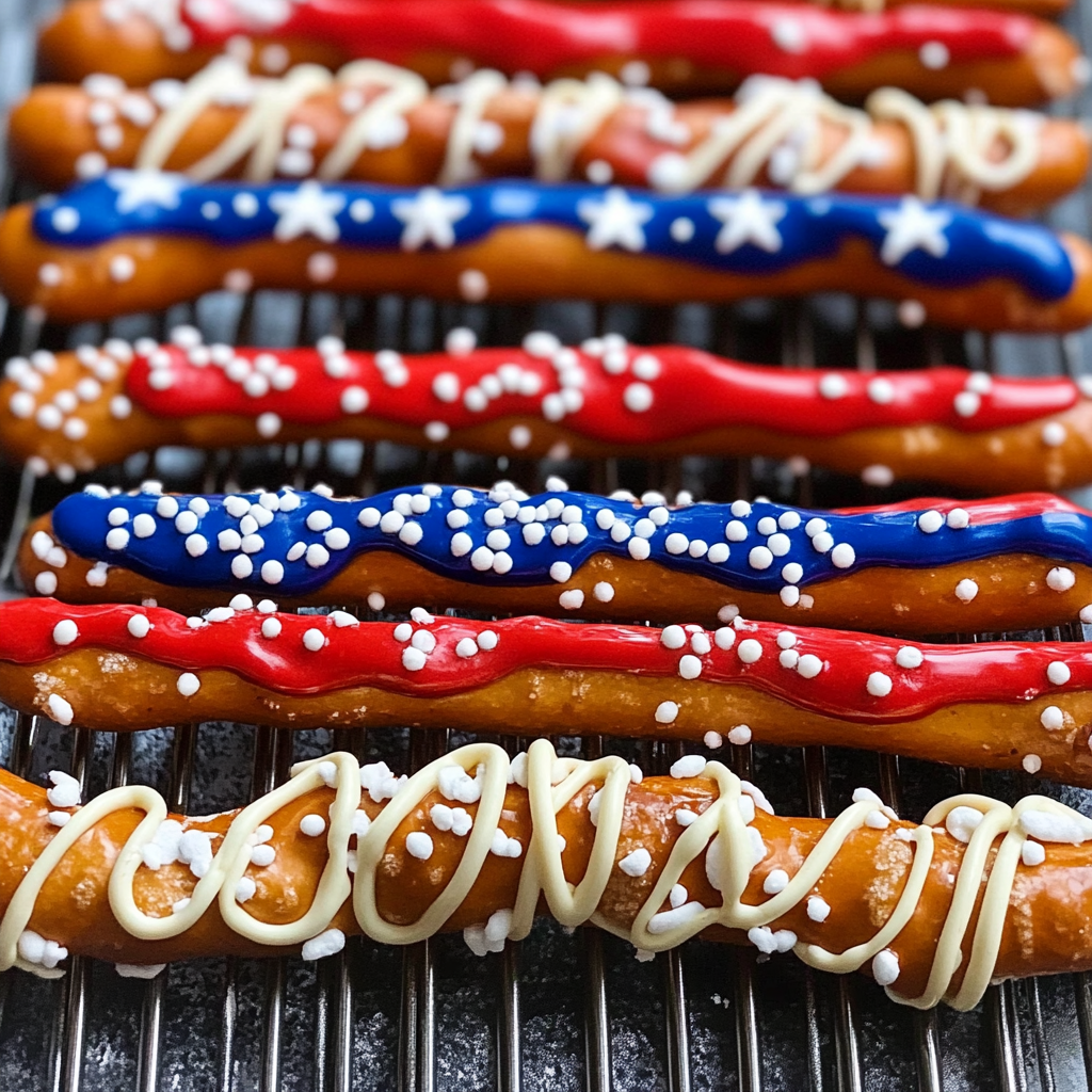 Patriotic Pretzels