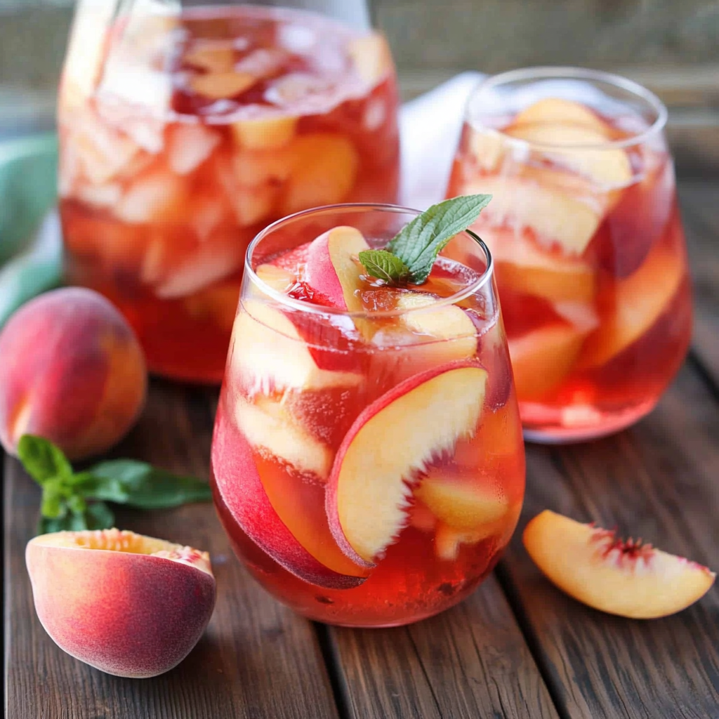 Peach Rosé Sangria