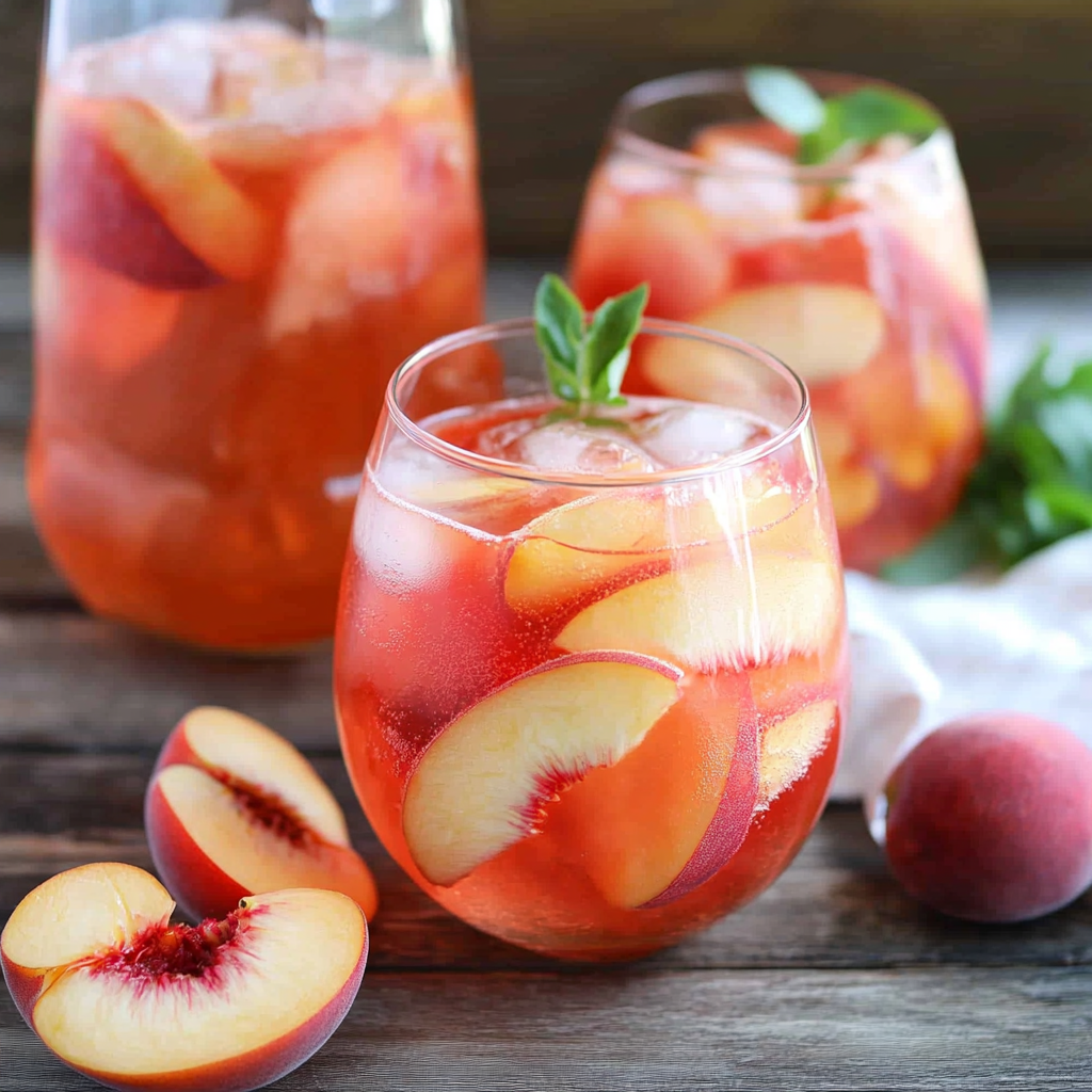 Peach Rosé Sangria