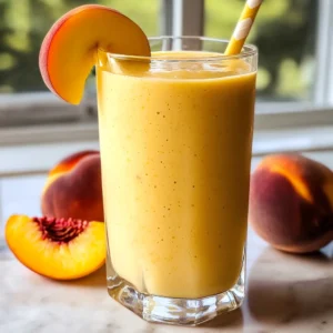 Banana Peach Smoothies