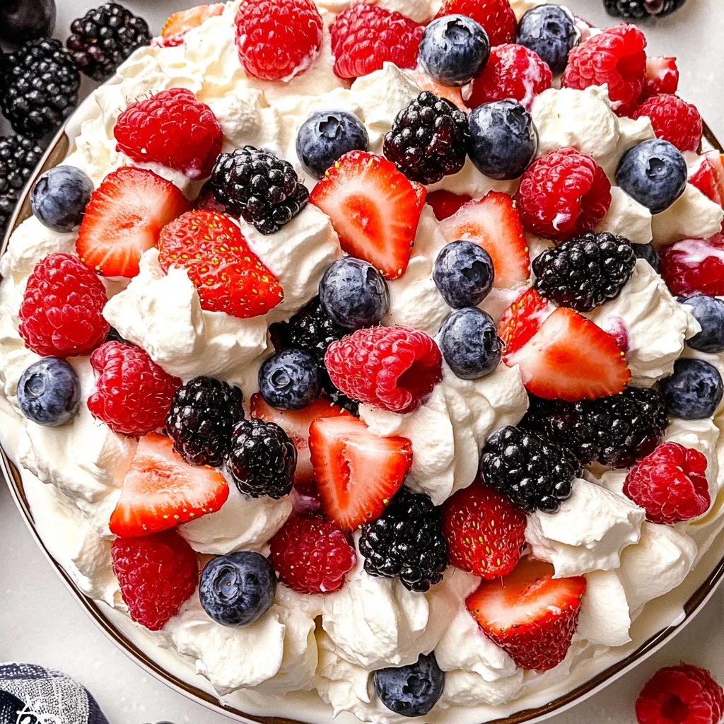 Berry Cheesecake Salad
