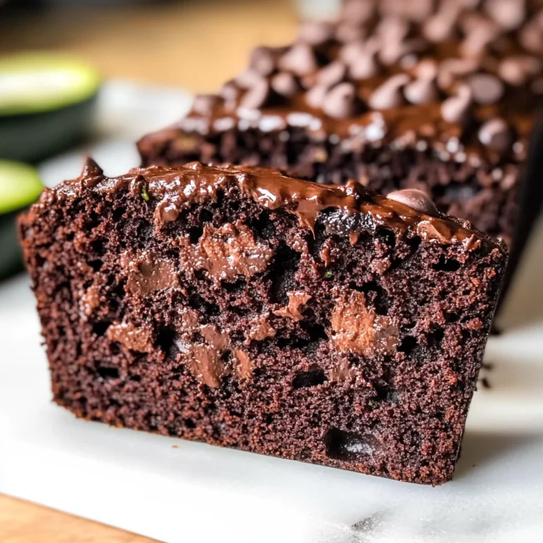Chocolate Zucchini Bread