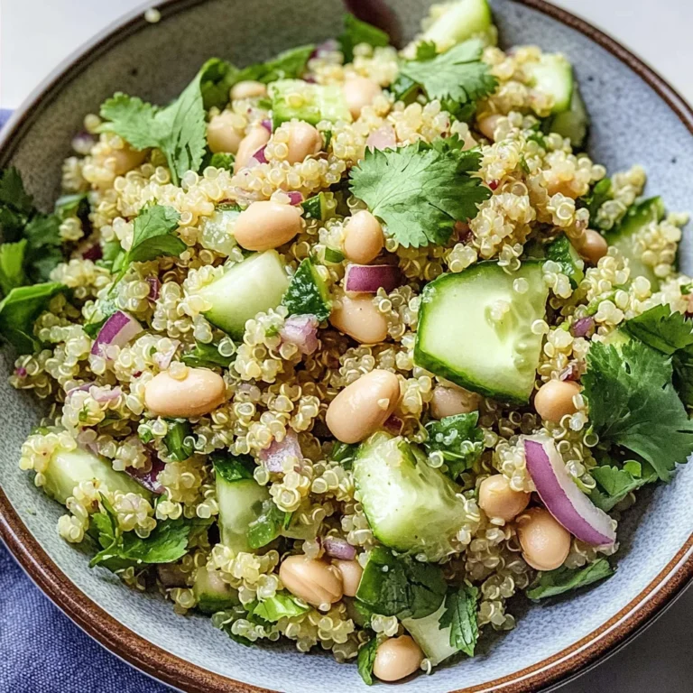 Cilantro Lime Quinoa Salad