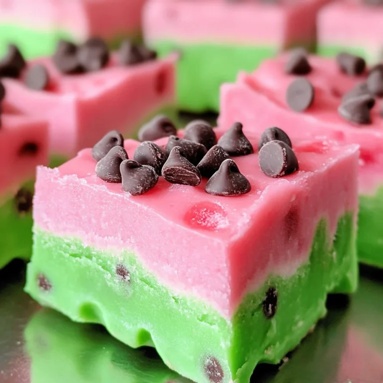 Easy 3-Ingredient Watermelon Fudge
