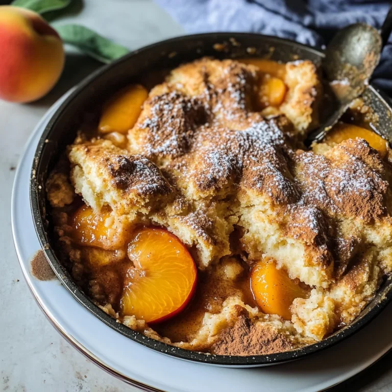 Gramma's Peach Cobbler