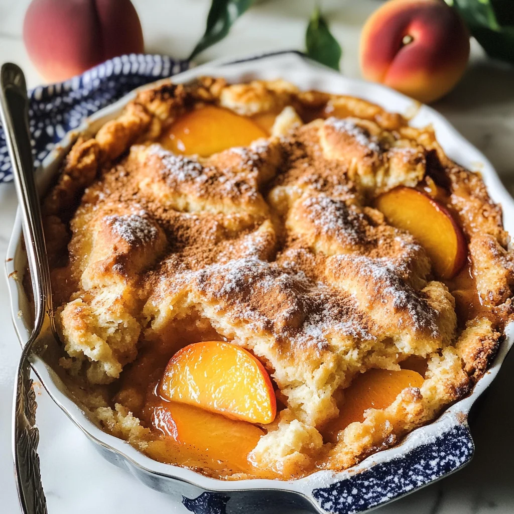 Gramma's Peach Cobbler