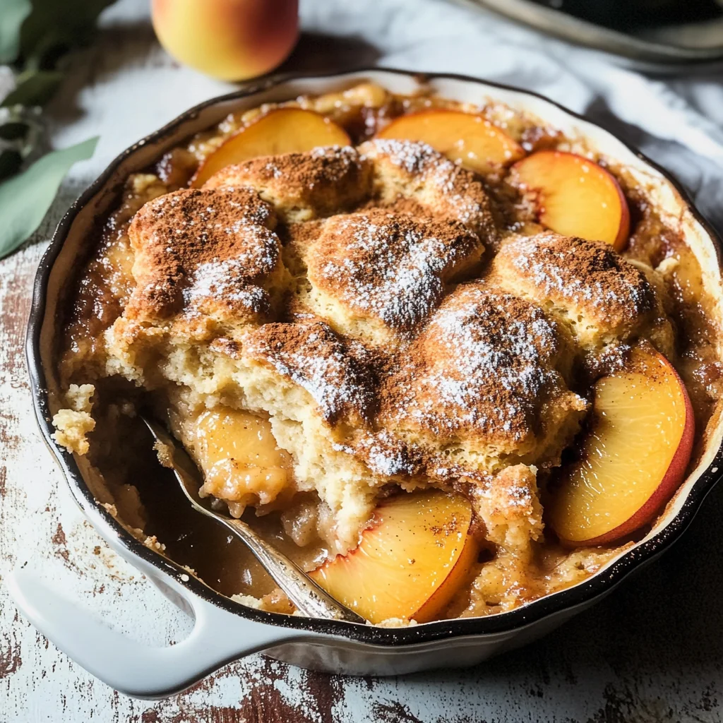 Gramma's Peach Cobbler