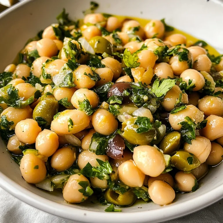 Green Olive Bean Salad