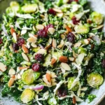 Kale and Brussels Sprout Salad