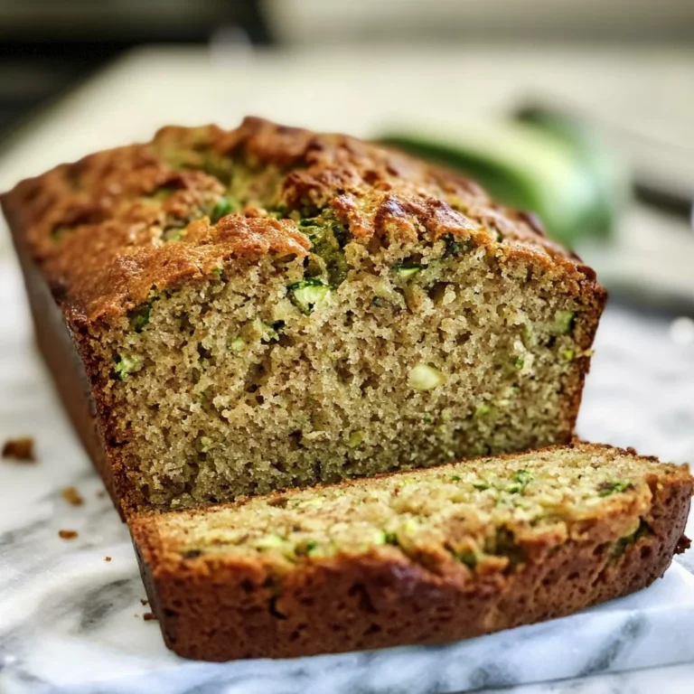 Low Sugar Zucchini Bread