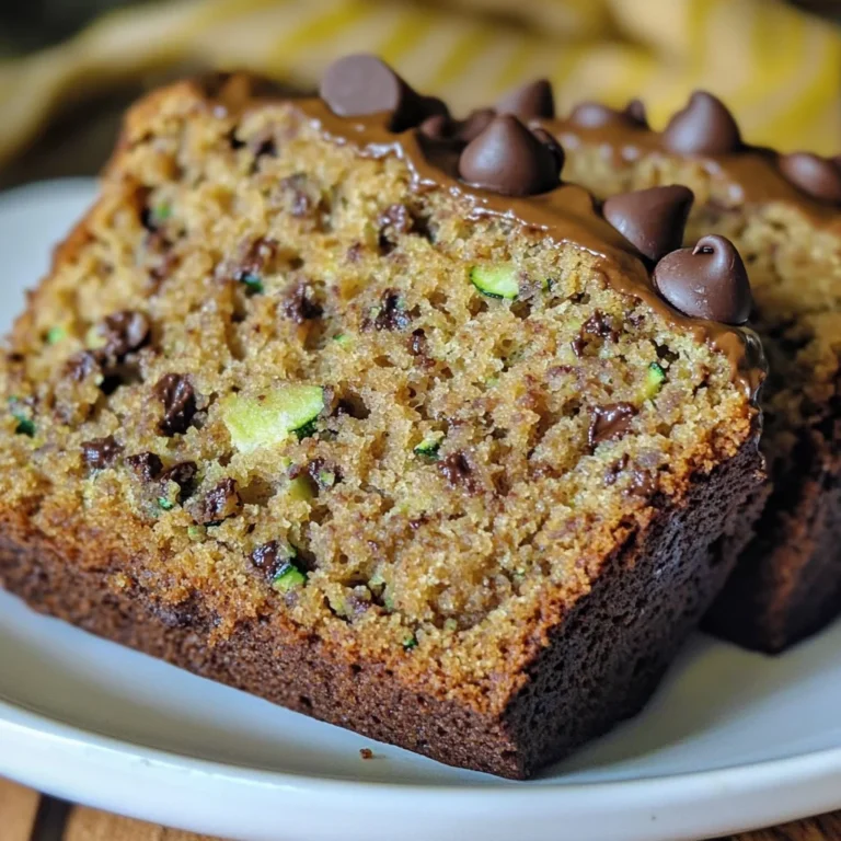 Mom's Perfect Chocolate Chip Zucchini Bread