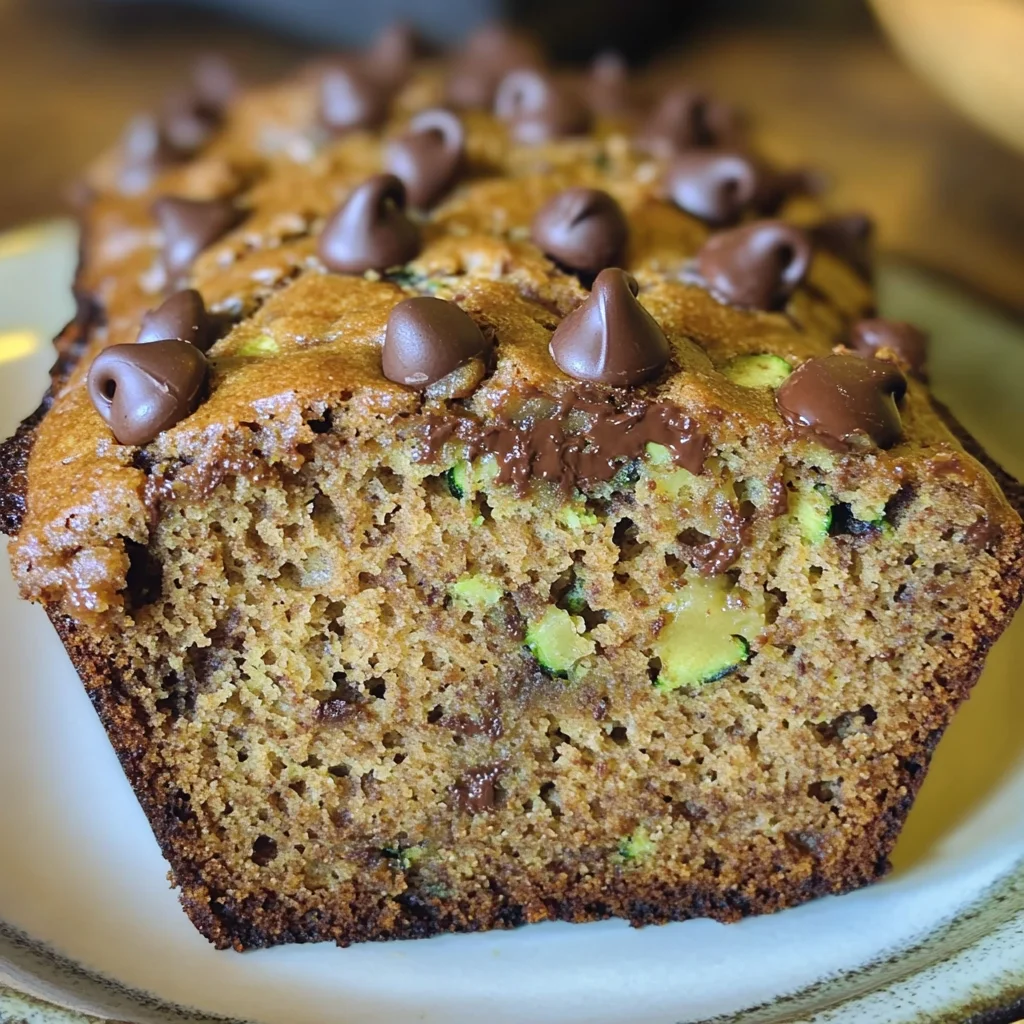 Mom's Perfect Chocolate Chip Zucchini Bread