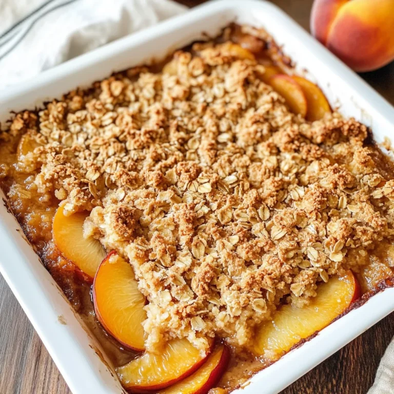 Peach Crisp