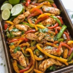 Sheet Pan Chicken Fajitas