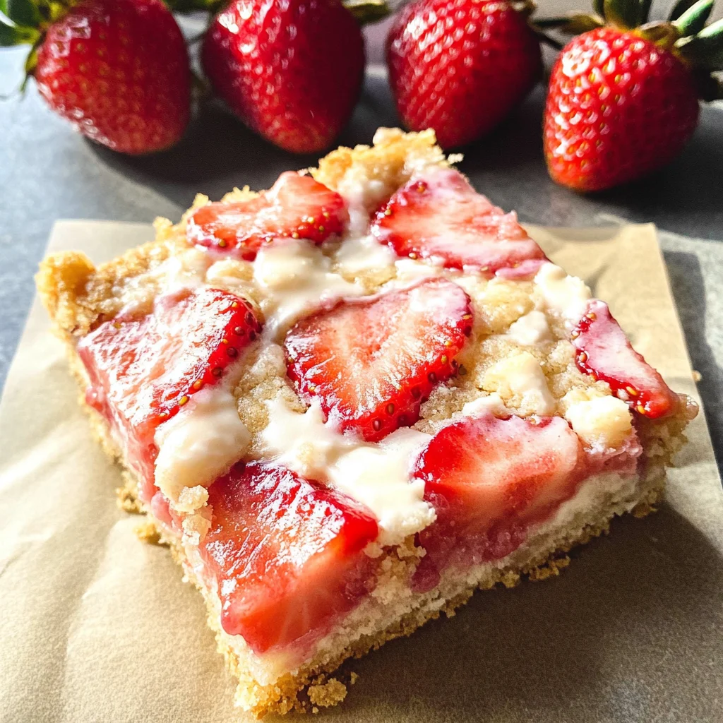 Strawberry Cream Cheese CVanilla Extract (Alcohol-Free)ble Bars