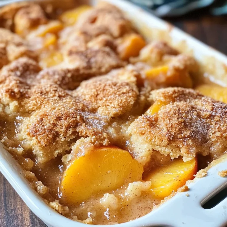 The Best Southern Peach Cobbler Recipe
