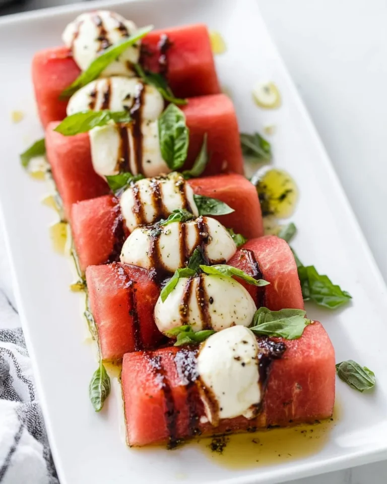 Watermelon Caprese