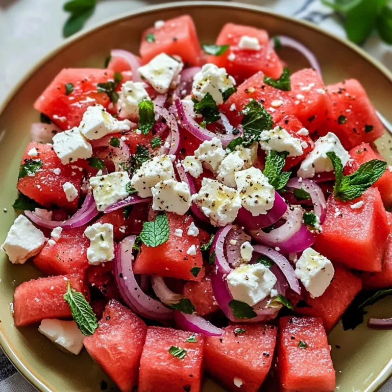 Watermelon Feta Salad
