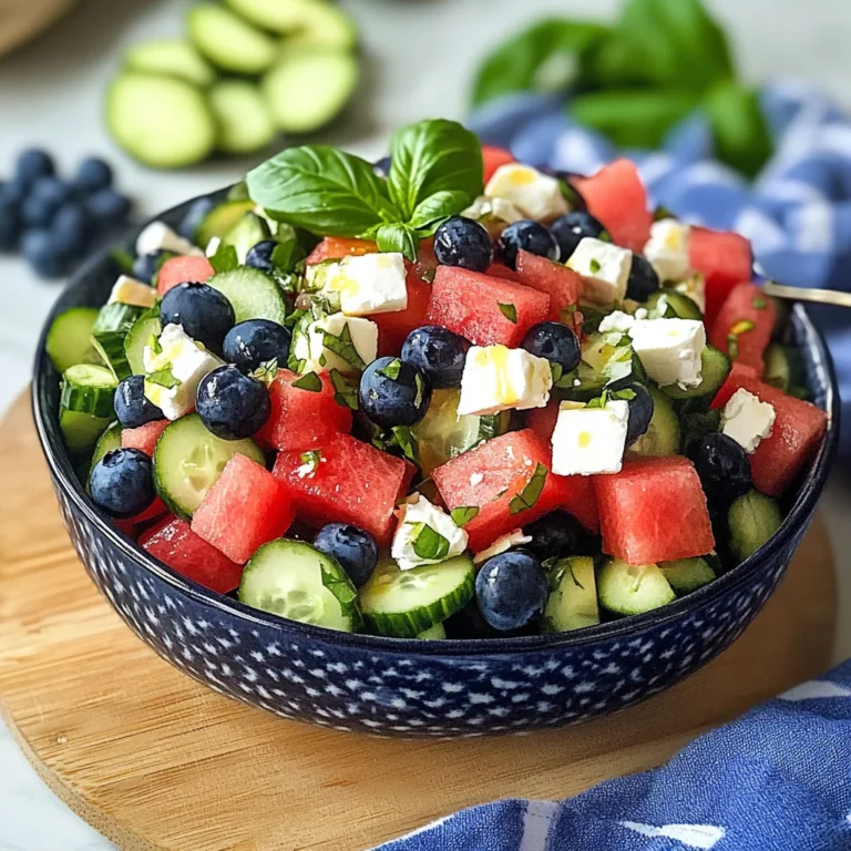 Watermelon Feta Salad Recipe