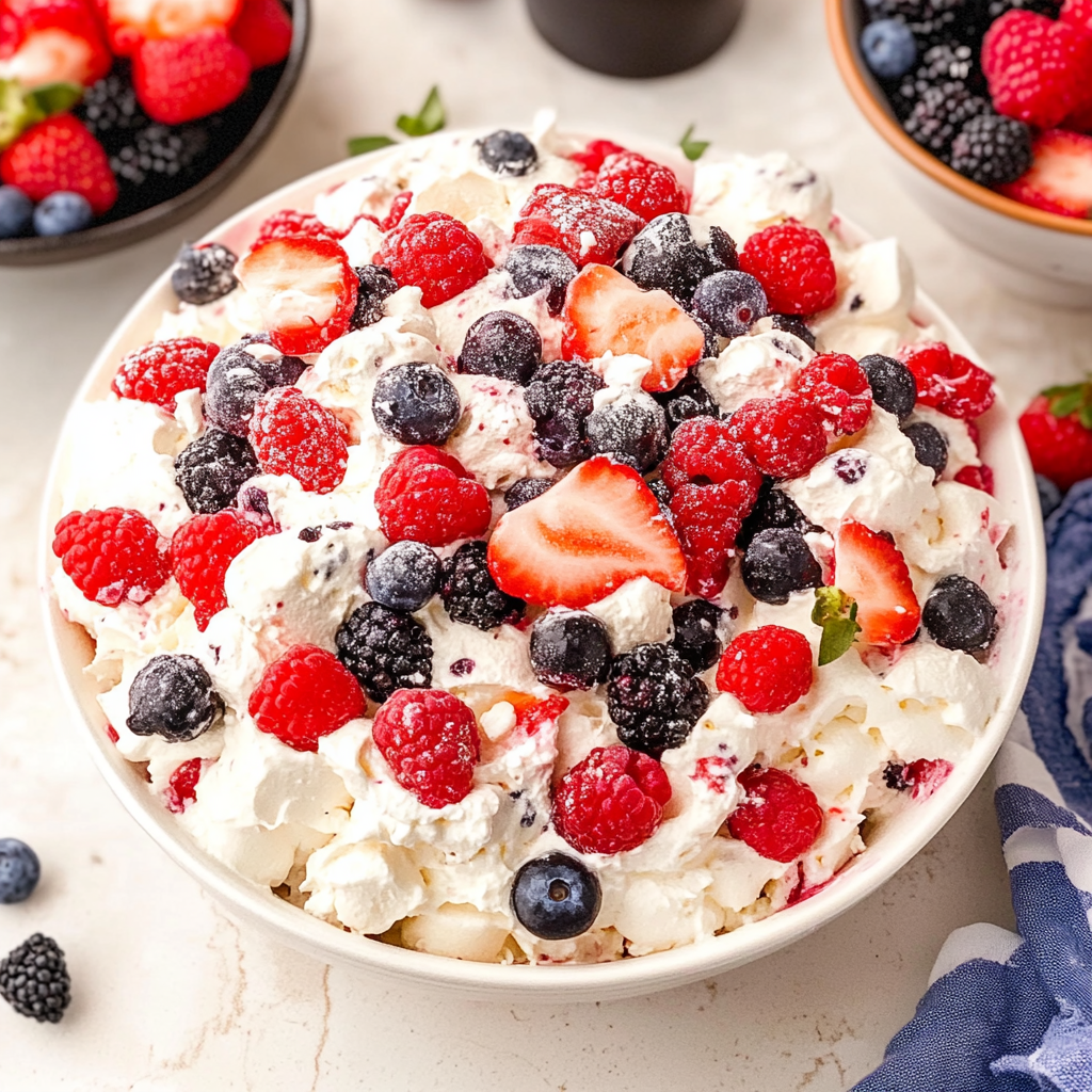 Berry Cheesecake Salad