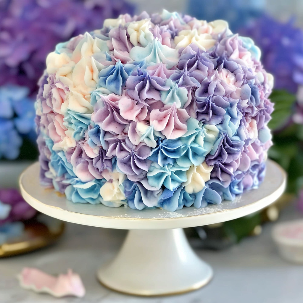 Hydrangea Cakes