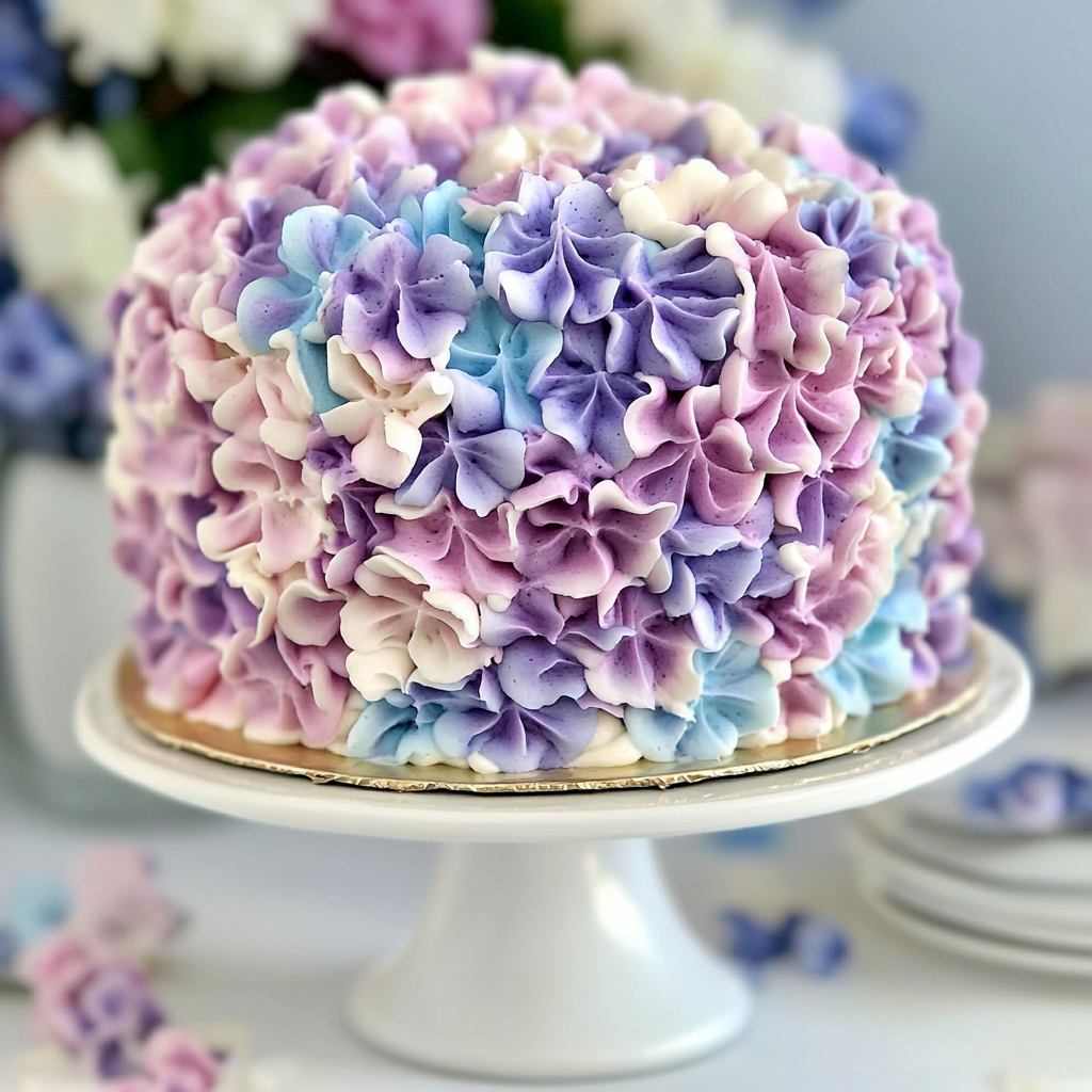 Hydrangea Cakes